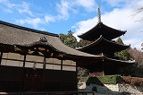 三井寺 潅頂堂と三重塔